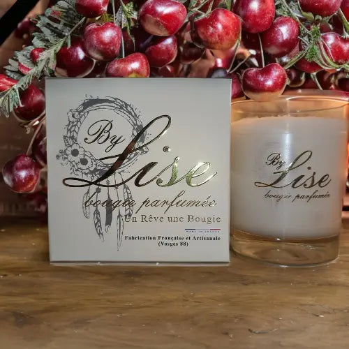 Bougie senteur Cerise Noire explosive Les Senteurs By Lise